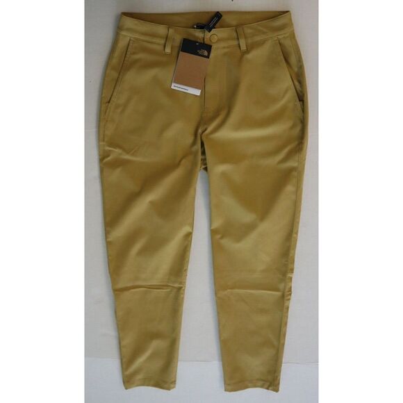 The North Face NF0A5J63ZSF Women Sz 4 Tan Standard Tapered Leg Fitted Pants - Picture 1 of 11